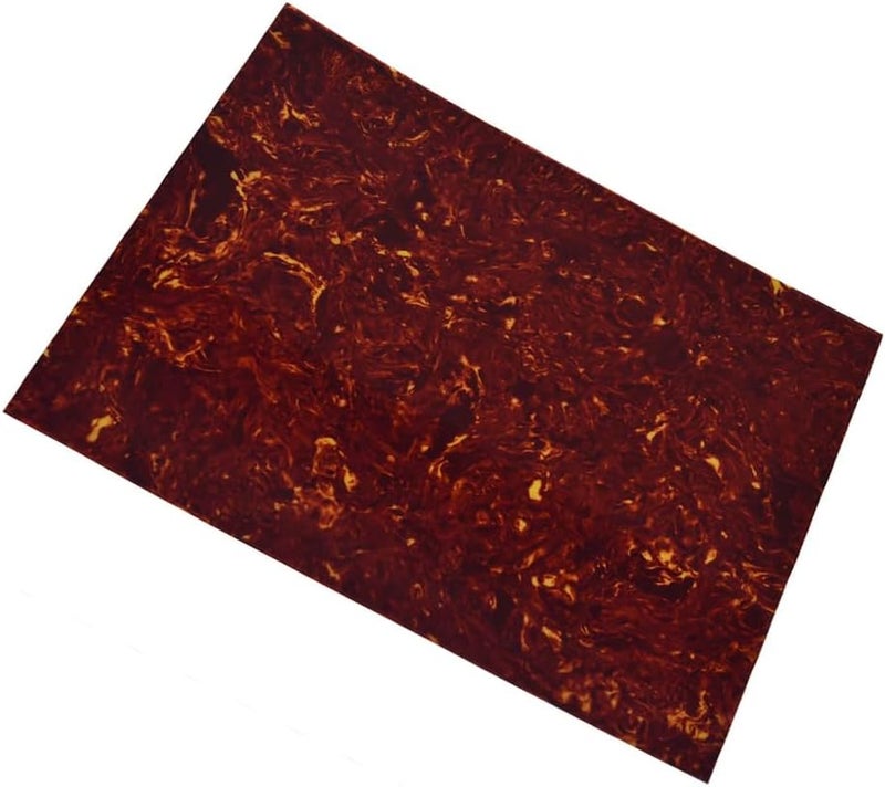 ROZILO Vintage Tortoise 20x25cm Acoustic Guitar Self Adhesive Pickguard Blank Material Scratch Plate Sheet - Image 1